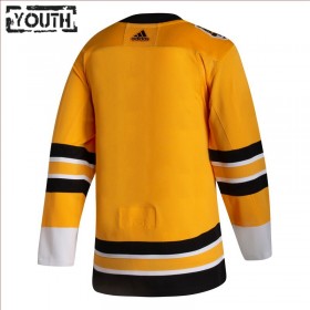 Kinder Eishockey Boston Bruins Trikot Blank 2020-21 Reverse Retro Authentic